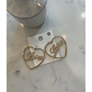 Forever 21 Gold Trendy Earring
